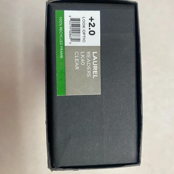 Look Optic Pink/Clear Women's Readers Glasses +2.0 - Picture 2 of 2